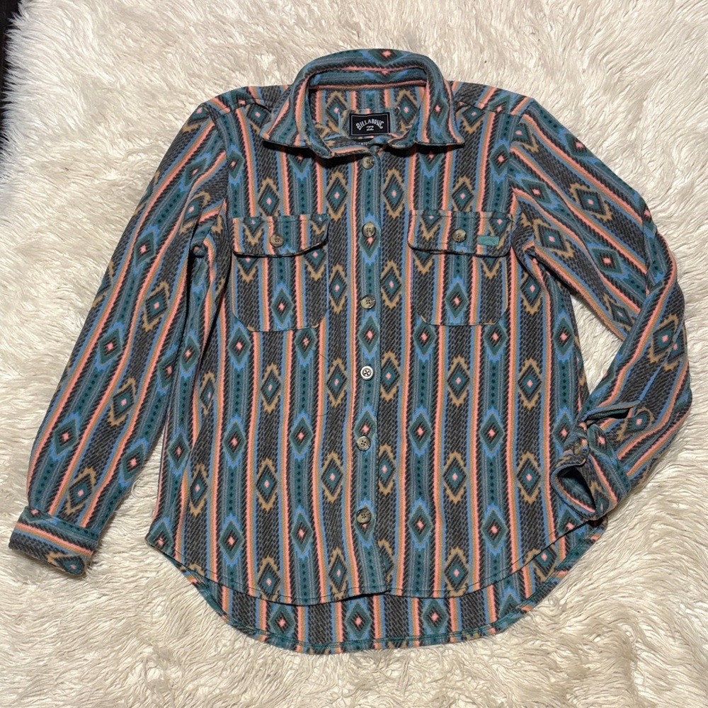 Billabong Multicolor Geometric Shirt